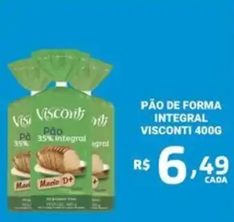 Bahamas Mix Pão de forma integral visconti oferta
