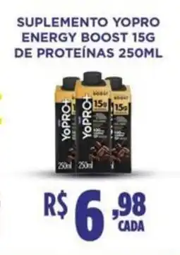 Bahamas Mix Suplemento yopro energy boost 15g de proteínas oferta
