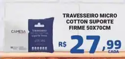 Bahamas Mix Travesseiro micro cotton suporte firme 50x70cm oferta