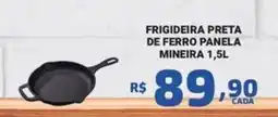 Bahamas Mix Frigideira preta de ferro panela mineira oferta