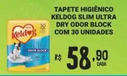 Bahamas Mix Tapete higiênico keldog slim ultra dry odor block oferta