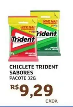 Assaí Atacadista Chiclete trident sabores pacote oferta