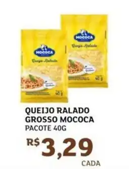 Assaí Atacadista Queijo ralado grosso mococa pacote oferta