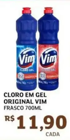 Assaí Atacadista Cloro em gel original vim frasco oferta