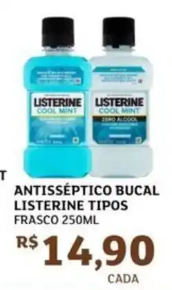 Assaí Atacadista Antisséptico bucal listerine tipos frasco oferta