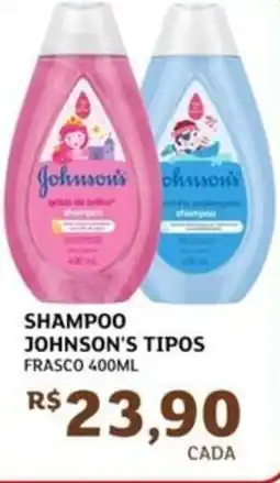 Assaí Atacadista Shampoo johnson's tipos frasco oferta
