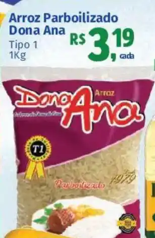 Supermercados Mateus Arroz Parboilizado Dona Ana oferta