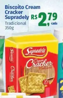 Supermercados Mateus Biscoito Cream Cracker Supradely Tradicional oferta