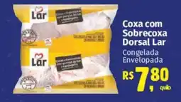 Supermercados Mateus Coxa com Sobrecoxa Dorsal Lar Congelada Envelopada oferta