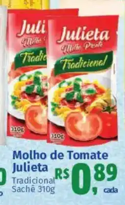 Supermercados Mateus Molho de Tomate Julieta oferta