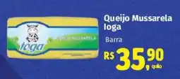 Supermercados Mateus Queijo Mussarela loga oferta
