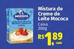 Supermercados Mateus Mistura de Creme de Leite Mococa oferta