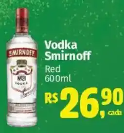 Supermercados Mateus Vodka Smirnoff Red oferta