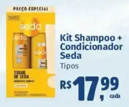 Supermercados Mateus Kit Shampoo + Condicionador Seda Tipos oferta