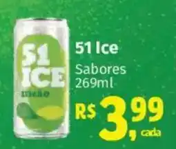 Supermercados Mateus 51 Ice Sabores oferta