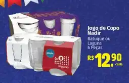 Supermercados Mateus Jogo de Copo Nadir oferta