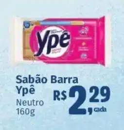 Supermercados Mateus Sabão Barra Ypê Neutro oferta