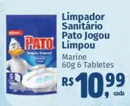 Supermercados Mateus Limpador Sanitário Pato Jogou Limpou oferta