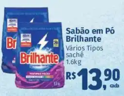 Supermercados Mateus Sabão em Pó Brilhante oferta