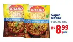 Supermercados Mateus Sopas Kitano Sabores oferta