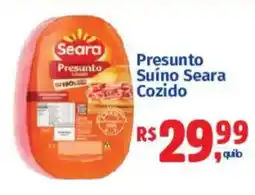 Supermercados Mateus Presunto Suíno Seara Cozido oferta