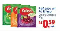 Supermercados Mateus Refresco em Pó Frisco oferta