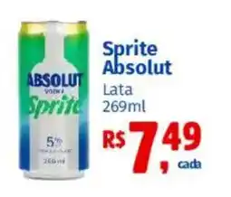 Supermercados Mateus Sprite Absolut oferta