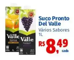Supermercados Mateus Suco Pronto Del Valle oferta