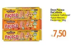 Atacadão Doce Paçoca DaColônia oferta