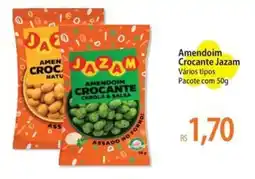 Atacadão Amendoim Crocante Jazam Vários tipos oferta