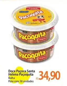 Atacadão Doce Paçoca Santa Helena Paçoquita oferta