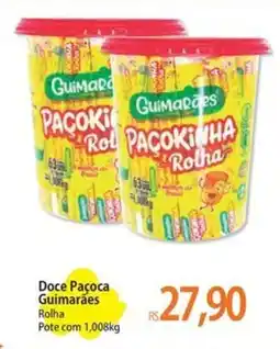 Atacadão Doce Paçoca Guimarães Rolha oferta