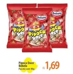 Atacadão Pipoca Doce Bebela Pacote oferta