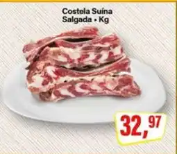 Rede Supermarket Costela Suína Salgada oferta