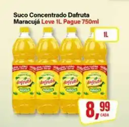 Rede Supermarket Suco Concentrado Dafruta Maracujá oferta