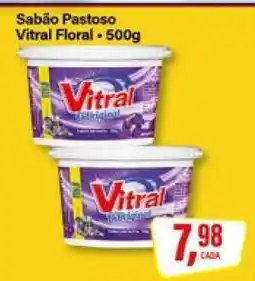 Rede Supermarket Sabão Pastoso Vitral Floral oferta
