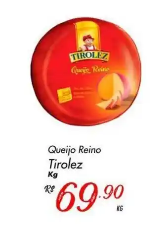 Queijo Reino Tirolez 1kg