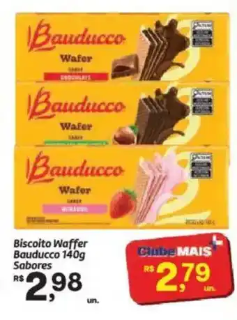 Biscoito Waffer Bauducco Sabores