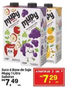 Fort Atacadista Suco à Base de Soja Mupy Sabores oferta