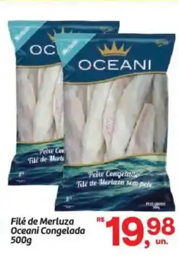 Fort Atacadista Filé de Merluza Oceani Congelada oferta