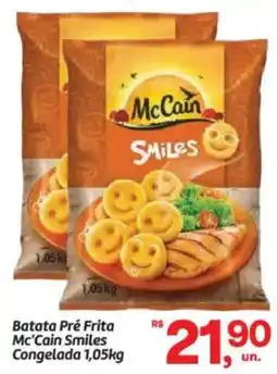 Fort Atacadista Batata Pré Frita Mc'Cain Smiles Congelada oferta