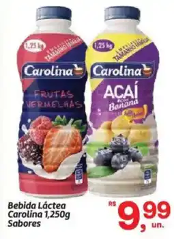 Fort Atacadista Bebida Láctea Carolina Sabores oferta