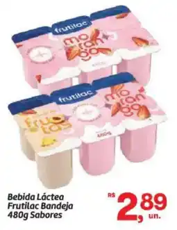Fort Atacadista Bebida Láctea Frutilac Bandeja Sabores oferta