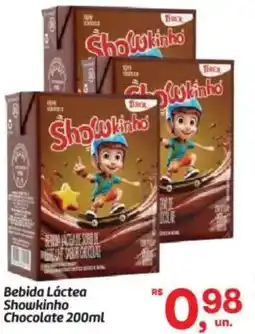 Fort Atacadista Bebida Láctea Showkinho Chocolate oferta