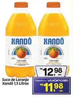Fort Atacadista Suco de Laranja Xandô oferta