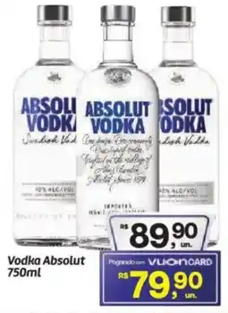 Fort Atacadista Vodka Absolut oferta