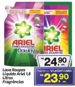 Fort Atacadista Lava Roupas Líquido Ariel Fragrâncias oferta