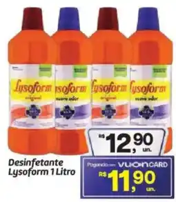 Fort Atacadista Desinfetante Lysoform oferta