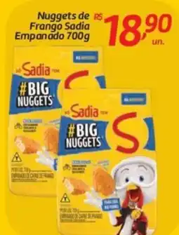 Comper Nuggets de Frango Sadia Empanado oferta