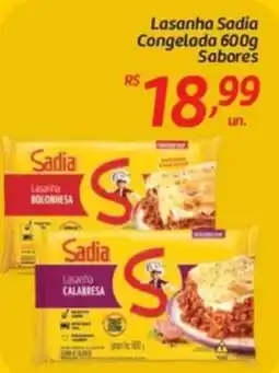 Comper Lasanha Sadia Congelada Sabores oferta